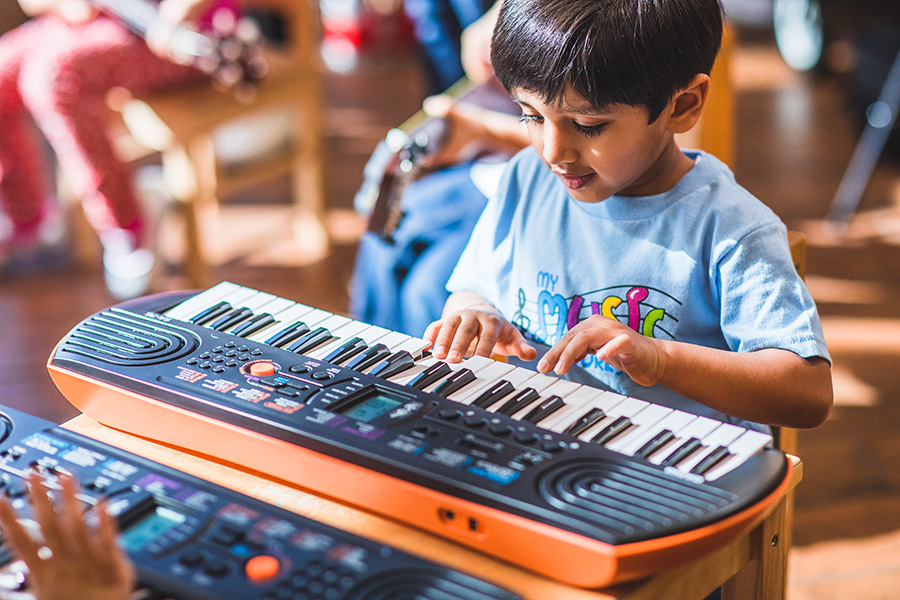 Playing Keyboard